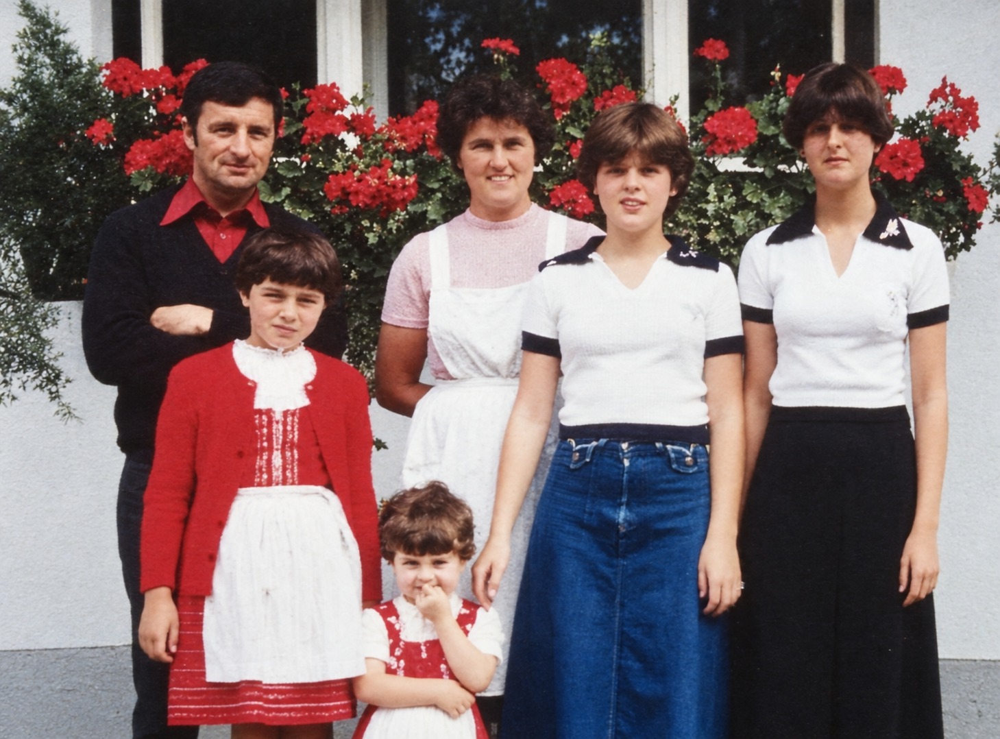 Historisches Familienfoto aus dem Egger-Familienalbum